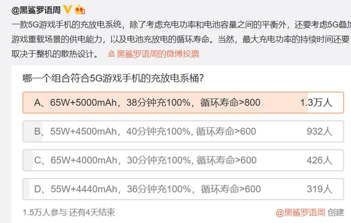 黑鲨游戏手机3标准版跑分、充放电系统曝光