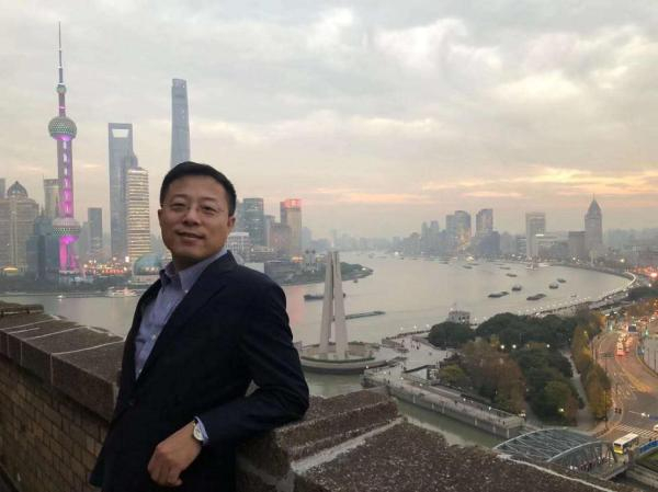 外交部新任发言人赵立坚。 澎湃新闻记者 于潇清 图