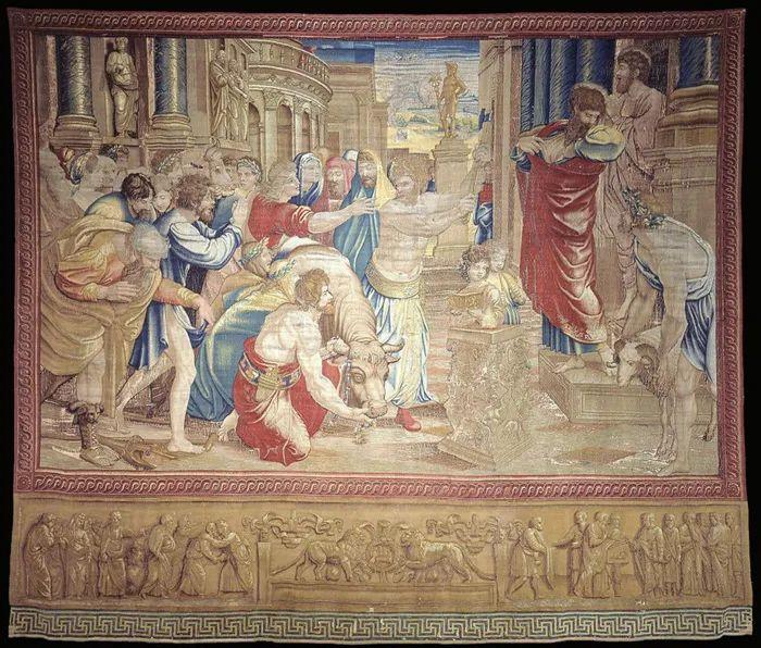 复原400多年前原貌，十二幅拉斐尔挂毯重回西斯廷教堂