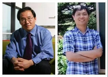 左：郭百宁。右：陈栋