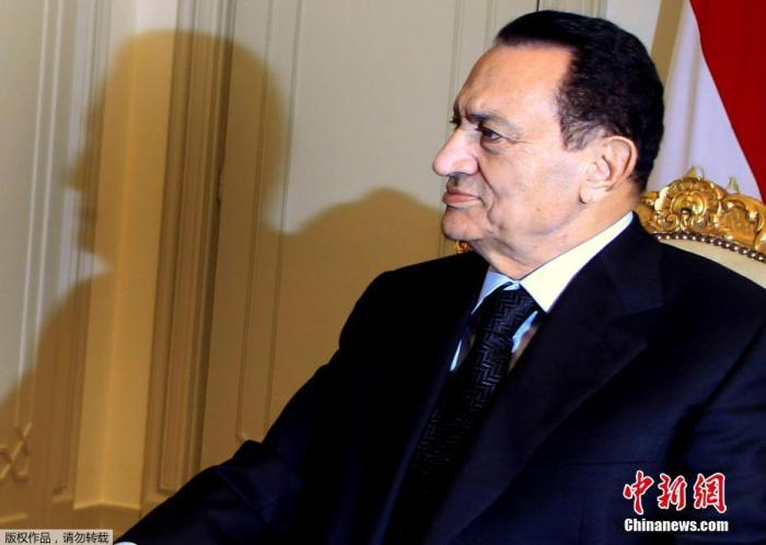 资料图：穆巴拉克。