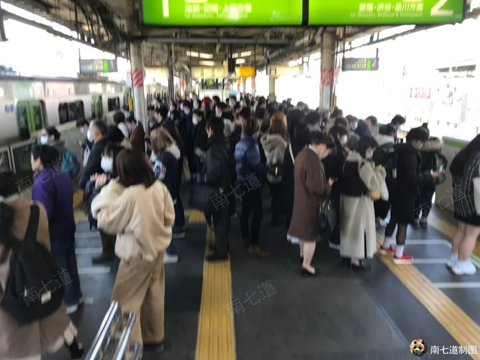 日本山手铁路线人员密集（光酱摄）