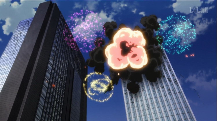 花火师制造的都市爆炸