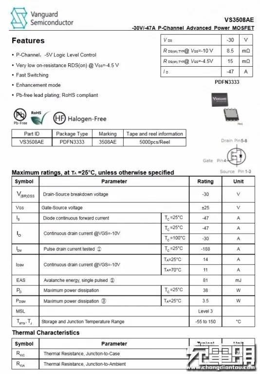 拆解报告：爱否开物18W USB PD快充充电器HKL-USB53