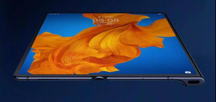 MateXs，图源华为手机官方微博