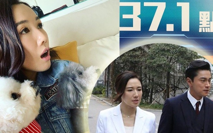 李施嬅主演《法证先锋4》，表示对高收视很惊讶。图片来自网络