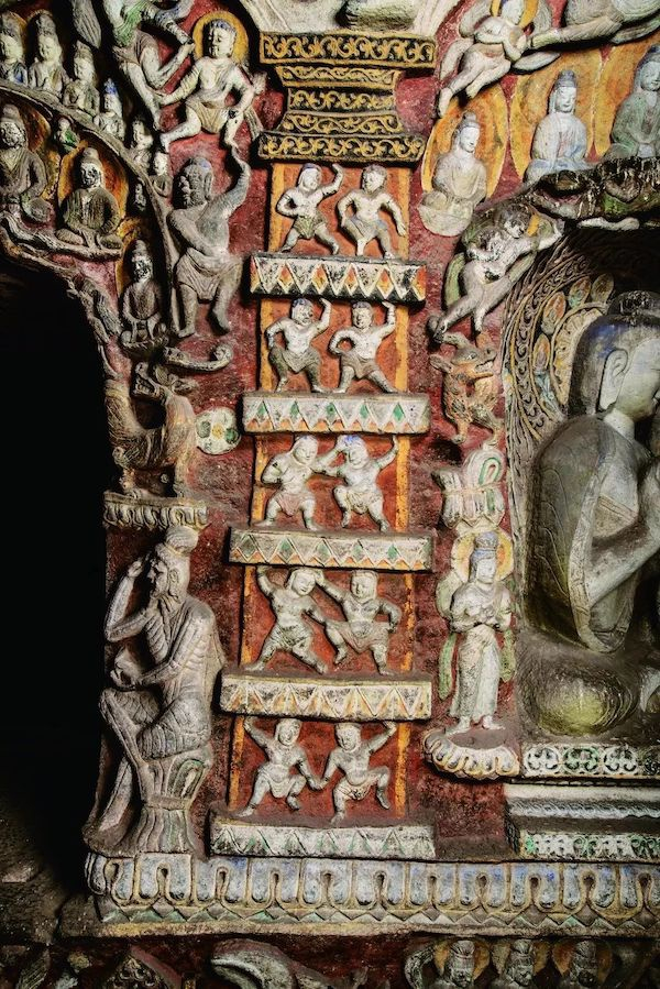 云冈石窟造像中的“舞者”