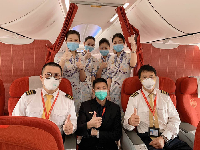 海南航空包机 图源：海南航空