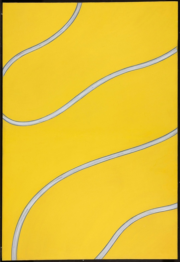 《无题》，油画，1960年