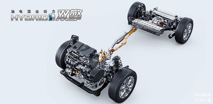 独特的E-Four四驱系统通过后桥电机实现四驱