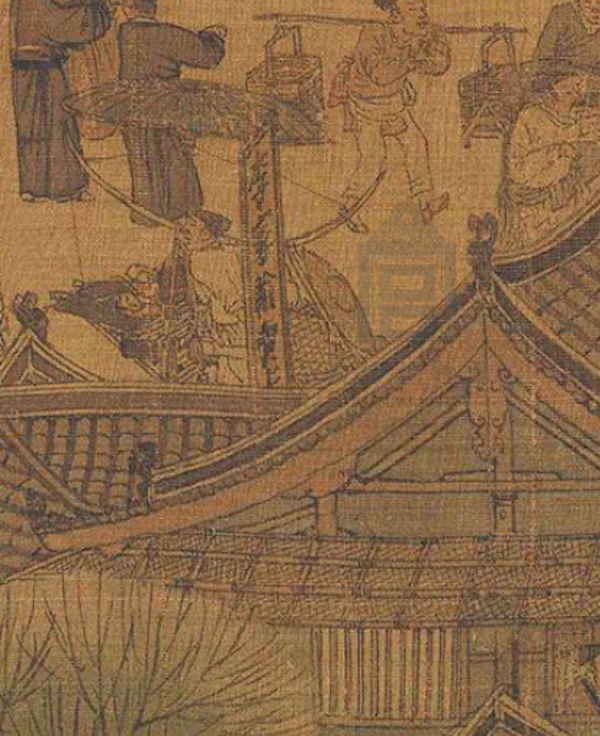 《清明上河图》中的“李家输卖......”