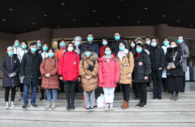 江苏省医疗队驰援武大中南医院