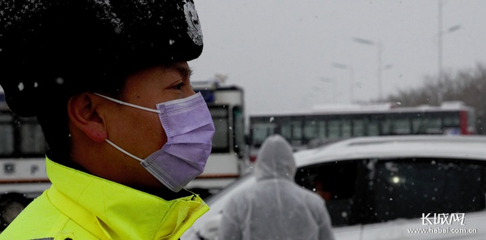 河北省“三道防线”检查站累计出动警力47011人次。河北省公安厅供图