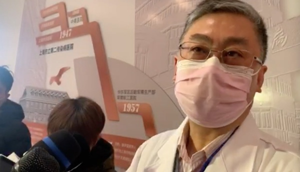 上海瑞金医院急诊科主任毛恩强。澎湃新闻记者 陈斯斯 图