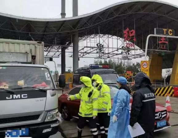 湖州对高速、省国道实行卡口检查