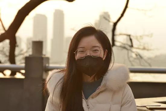 武汉大学人民医院急诊科护士贾娜 人民网记者王欲然摄