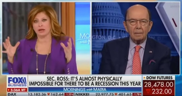 美国商务部长罗斯接受福克斯电视台采访时称“疫情有助工作回流美国”