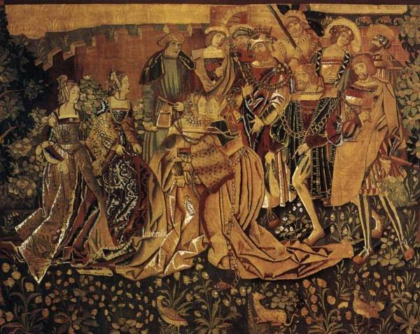 卡塞尔·德·阿莫尔 《爱的监狱》 挂毯