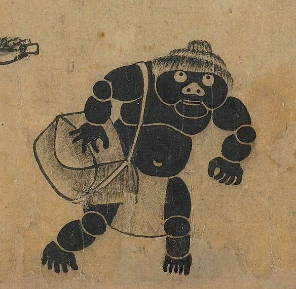 〔图十八〕 元龚开 《中山出游图》 卷 （局部）