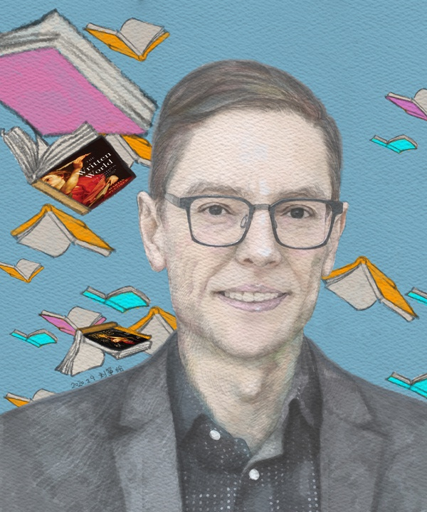 马丁·普克纳（澎湃新闻 刘筝 绘）