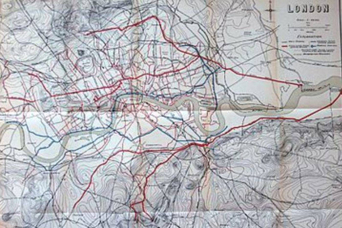 现代伦敦的下水道系统