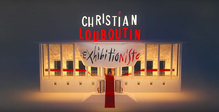 图片来源/Christian Louboutin官方微博截图。