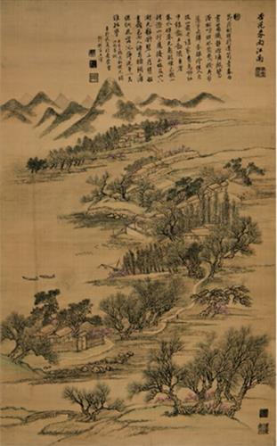 　　《杏花春雨江南》王翚（清）