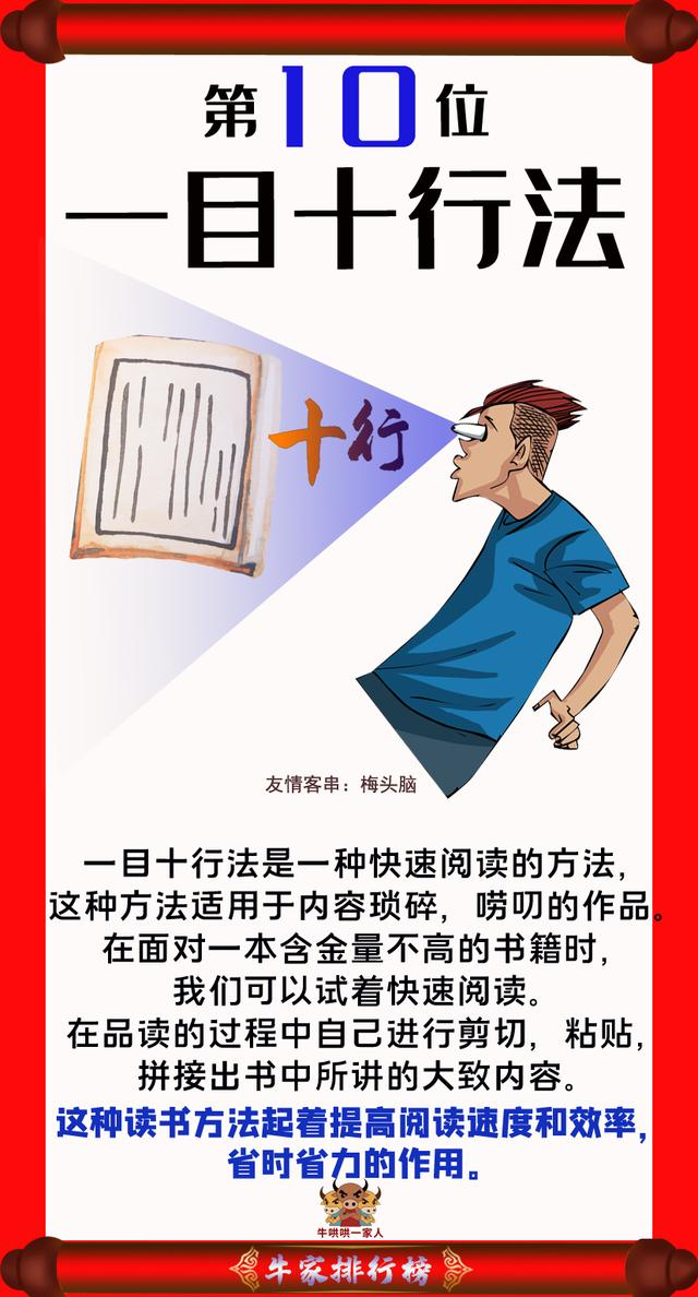 最有效果的十种读书方法