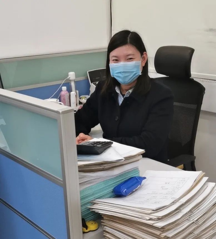 ▲ 长沙铁银支行客户经理王柳萌