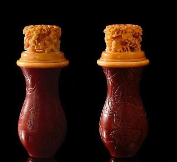  清 匏器双甲传胪