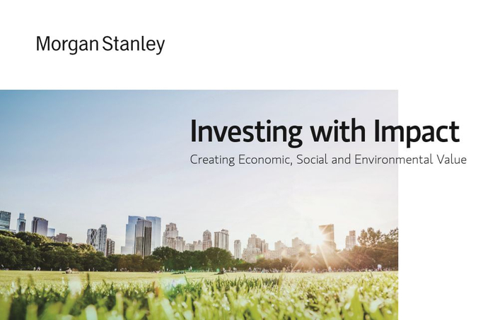 图片来源：截取自摩根士丹利官网《影响力投资手册》，2019；