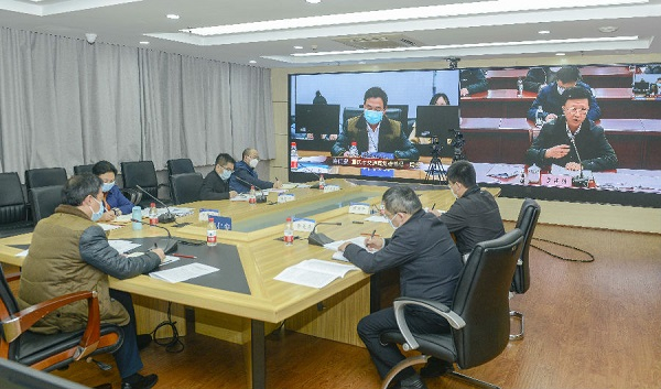　　重庆市交通局参会现场。刘洋 摄