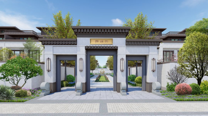 ▲双溪源筑效果图