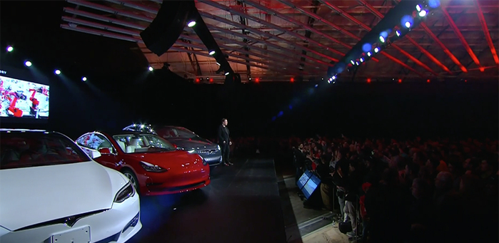 ▲Model Y发布会现场