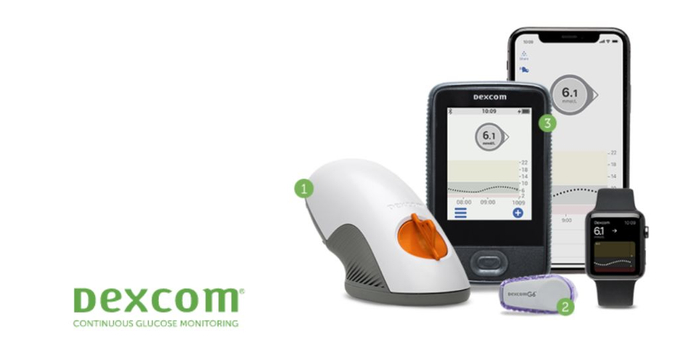Dexcom G6 连续血糖监测仪