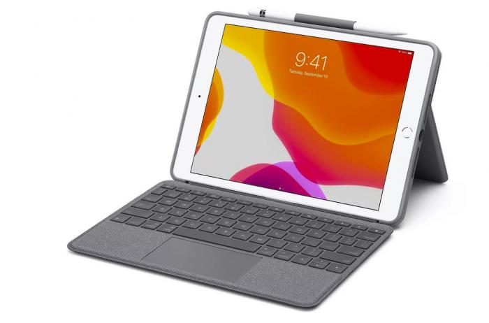 罗技带触控板iPad键盘套价格比苹果同类产品便宜50%_手机新浪网