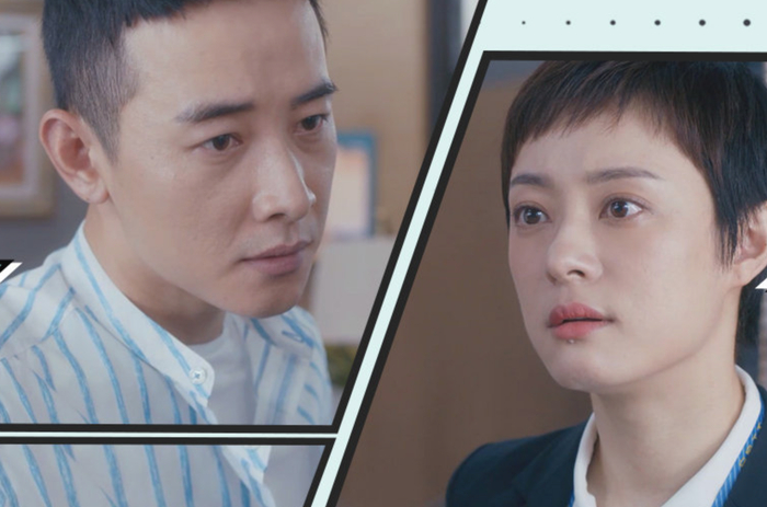 剧中工作风格不同的两个店长。图片来自网络