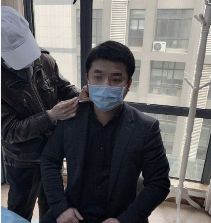 曾接受李跃华注射的市民（图片来源：受访者提供）