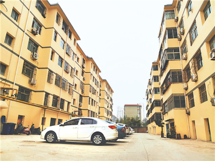 衡水市2019年改造后焕然一新的市区新盾小区。孙怡然 供图