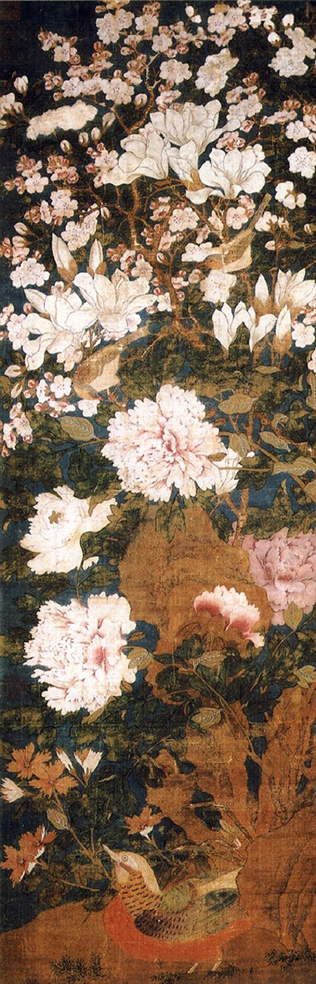 《玉堂富贵图》徐熙（五代）