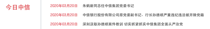 ·&nbsp;中信集团官网截图