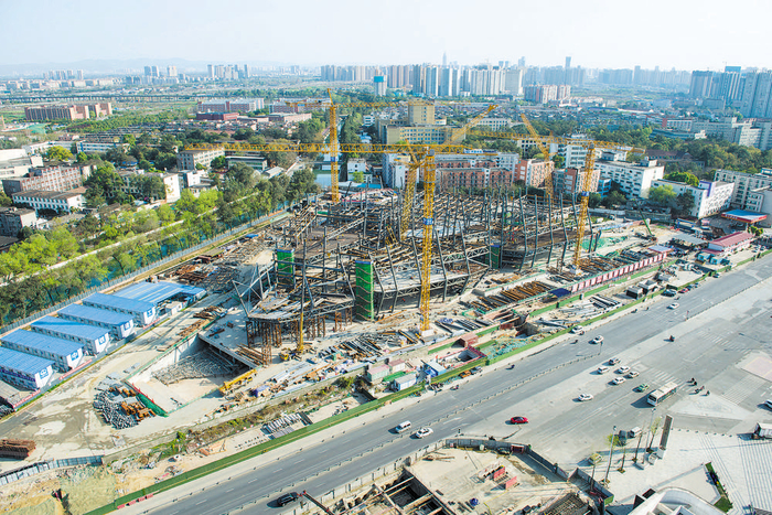 成都自然博物馆加速建设中