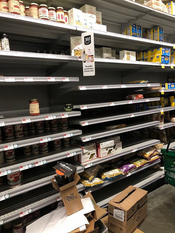美国纽约市中心超市whole foods。照片提供：张涵驰