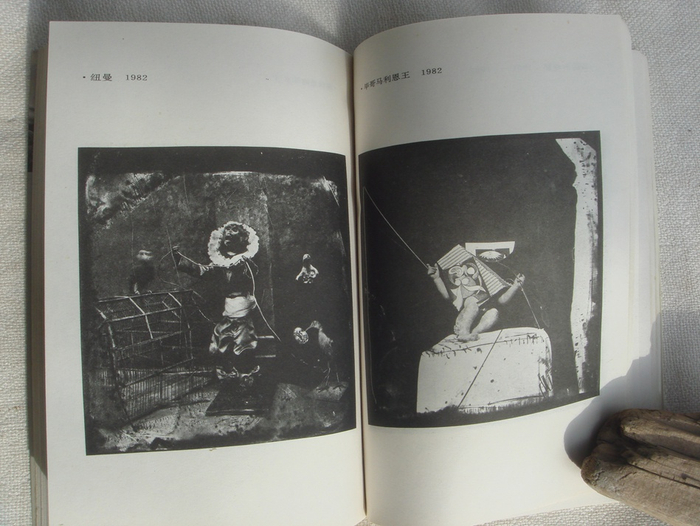 本书内页，彼得·威金（Peter Witkin）的作品。