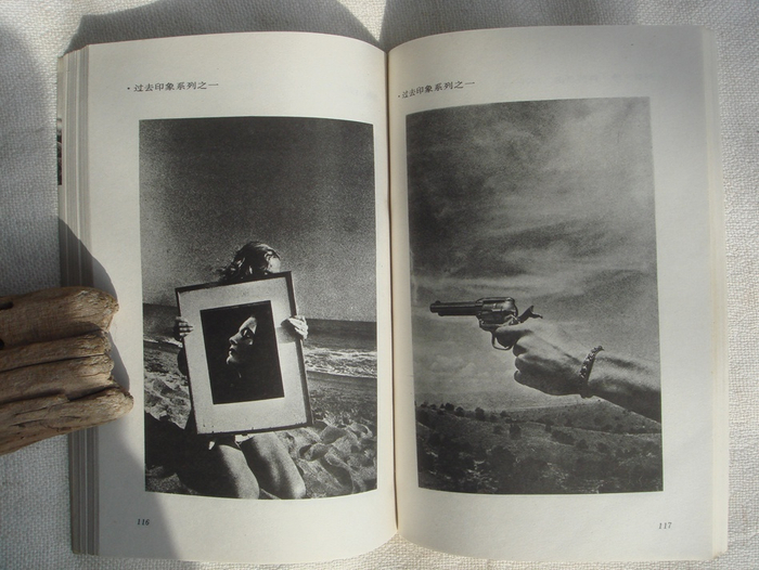 本书内页，拉夫·吉卜生（Ralph Gibson）作品。