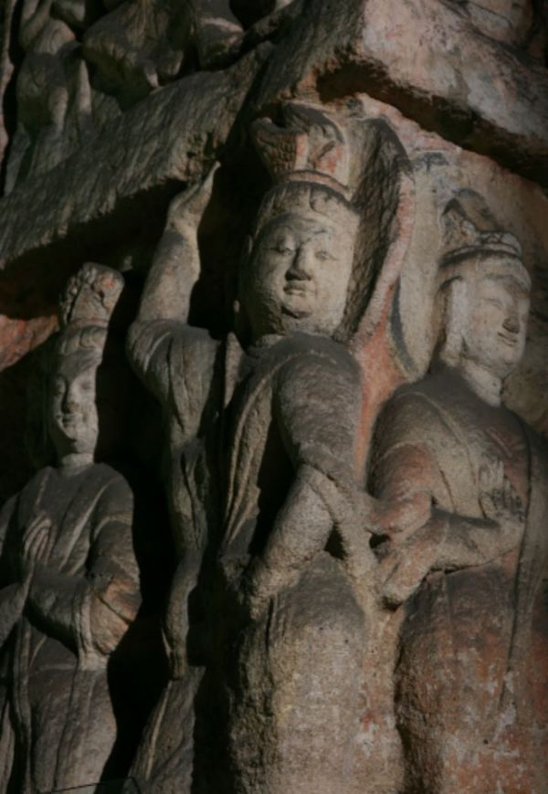 第6窟中心塔柱下