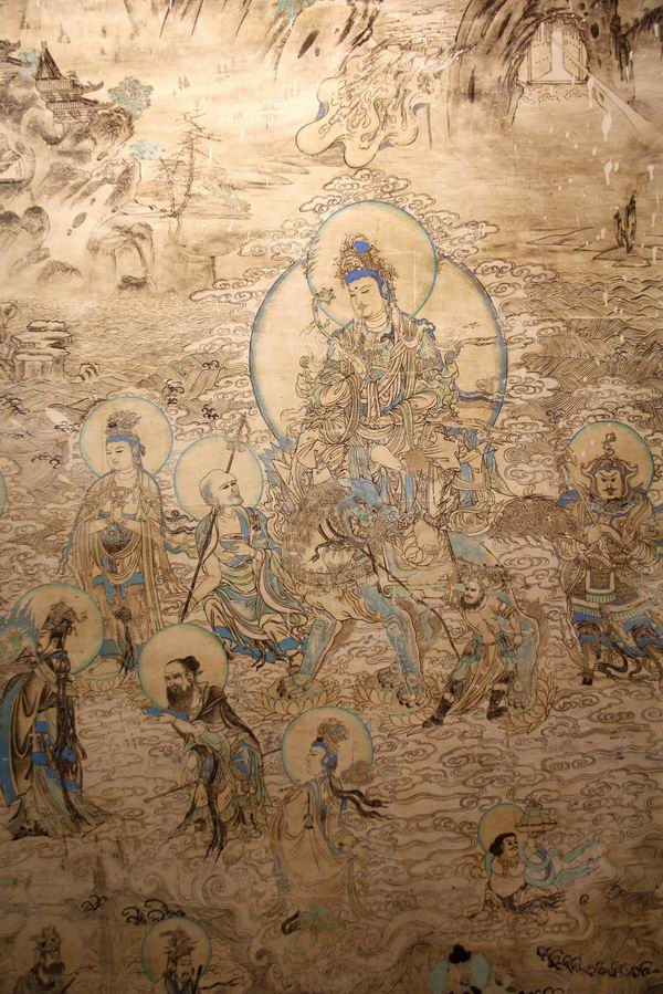 文殊菩萨的文古代声母同样是m，因此乾隆一度声称“满州”来源于“文殊”