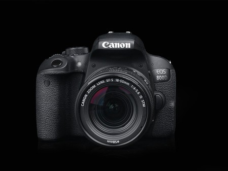 图为：佳能800D(18-55mm)