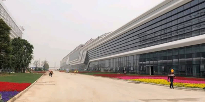 ▲网上曝出的恒大汽车广州生产基地图片