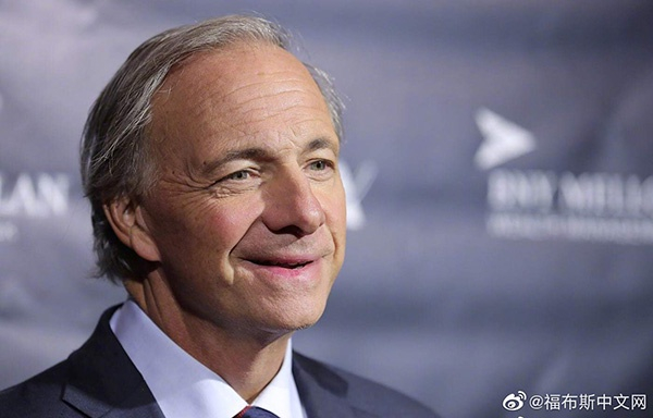 桥水基金CEO瑞·达利欧（Ray Dalio）